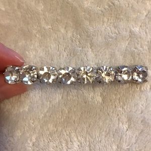 Rhinestone barrette